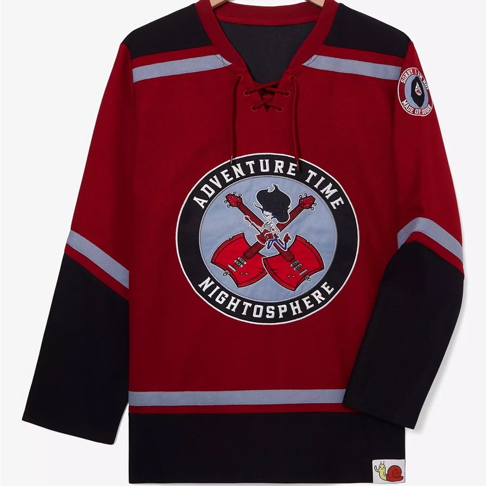 Unisex Adventure Time Marceline Hockey‎ Jersey - BoxLunch Exclusive
